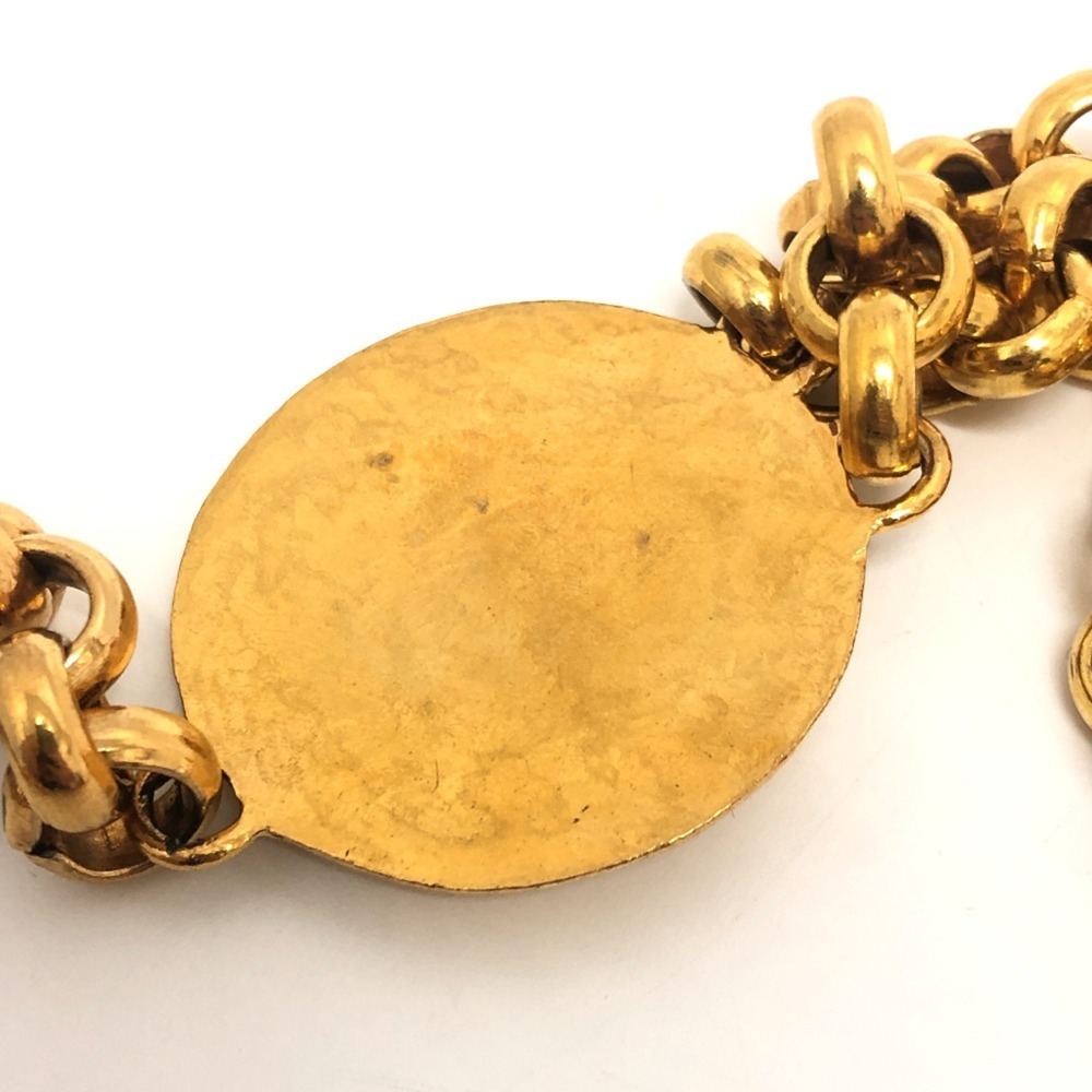 CHANEL Coco Mark Chain Belt Accessory Metal Women's Gold - Picture 7 of 7
